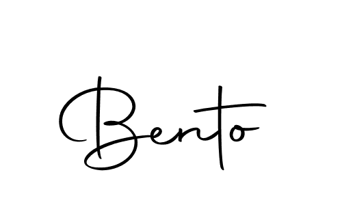 How to make Bento name signature. Use Autography-DOLnW style for creating short signs online. This is the latest handwritten sign. Bento signature style 10 images and pictures png