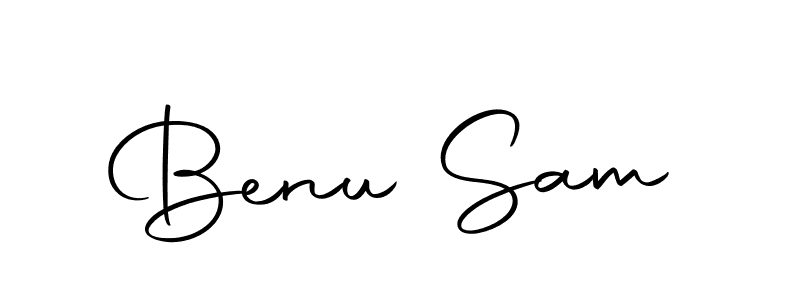 Make a beautiful signature design for name Benu Sam. Use this online signature maker to create a handwritten signature for free. Benu Sam signature style 10 images and pictures png