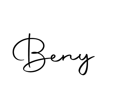 Beny stylish signature style. Best Handwritten Sign (Autography-DOLnW) for my name. Handwritten Signature Collection Ideas for my name Beny. Beny signature style 10 images and pictures png