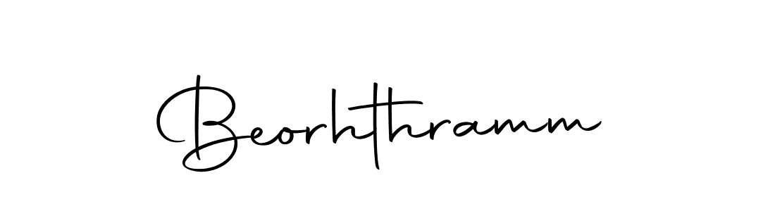 How to make Beorhthramm name signature. Use Autography-DOLnW style for creating short signs online. This is the latest handwritten sign. Beorhthramm signature style 10 images and pictures png