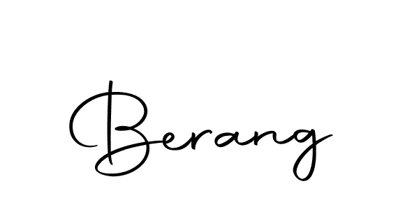 The best way (Autography-DOLnW) to make a short signature is to pick only two or three words in your name. The name Berang include a total of six letters. For converting this name. Berang signature style 10 images and pictures png