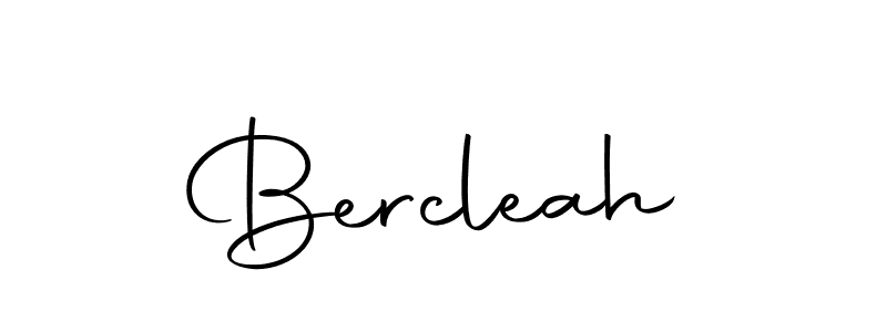 How to make Bercleah signature? Autography-DOLnW is a professional autograph style. Create handwritten signature for Bercleah name. Bercleah signature style 10 images and pictures png