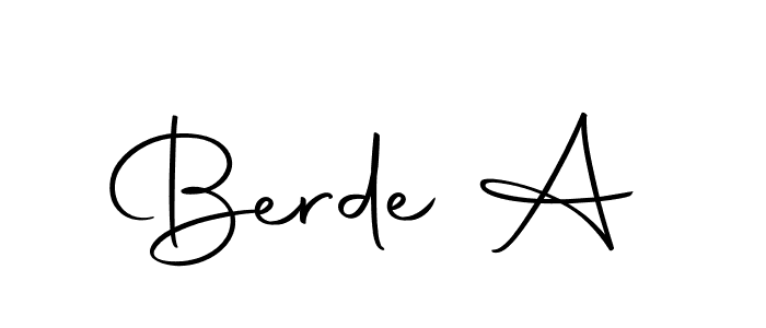 Make a beautiful signature design for name Berde A. Use this online signature maker to create a handwritten signature for free. Berde A signature style 10 images and pictures png