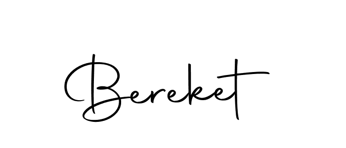 Make a beautiful signature design for name Bereket. With this signature (Autography-DOLnW) style, you can create a handwritten signature for free. Bereket signature style 10 images and pictures png