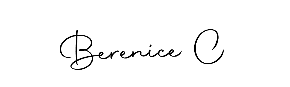 Create a beautiful signature design for name Berenice C. With this signature (Autography-DOLnW) fonts, you can make a handwritten signature for free. Berenice C signature style 10 images and pictures png