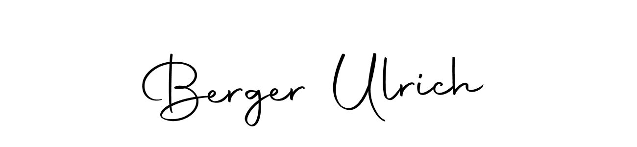 This is the best signature style for the Berger Ulrich name. Also you like these signature font (Autography-DOLnW). Mix name signature. Berger Ulrich signature style 10 images and pictures png