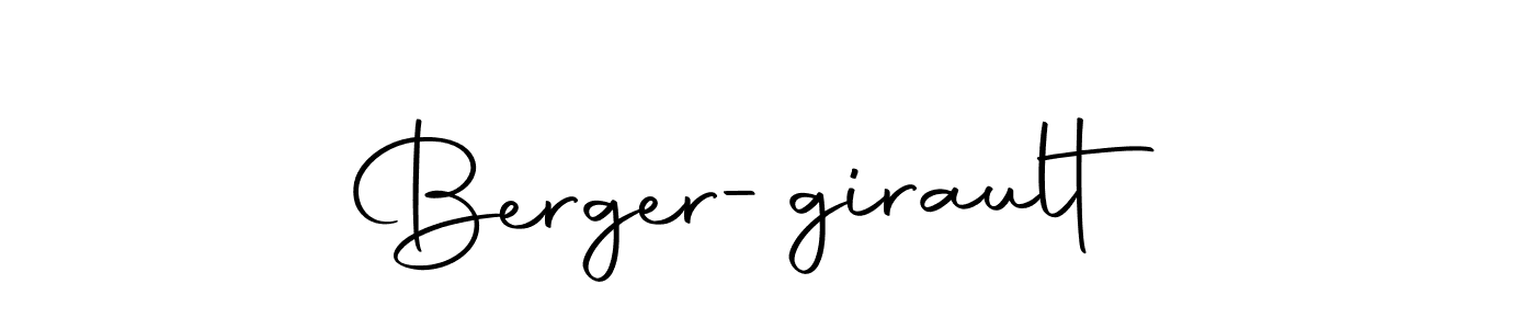 Make a short Berger-girault signature style. Manage your documents anywhere anytime using Autography-DOLnW. Create and add eSignatures, submit forms, share and send files easily. Berger-girault signature style 10 images and pictures png