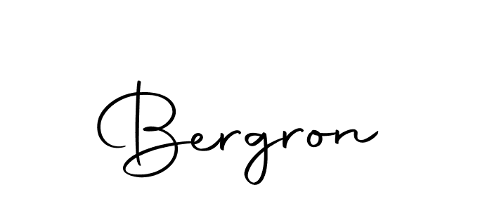 Design your own signature with our free online signature maker. With this signature software, you can create a handwritten (Autography-DOLnW) signature for name Bergron. Bergron signature style 10 images and pictures png