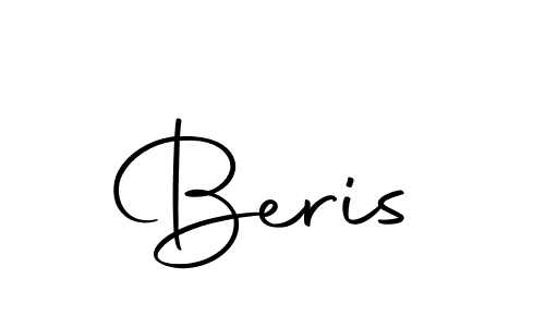 Design your own signature with our free online signature maker. With this signature software, you can create a handwritten (Autography-DOLnW) signature for name Beris. Beris signature style 10 images and pictures png