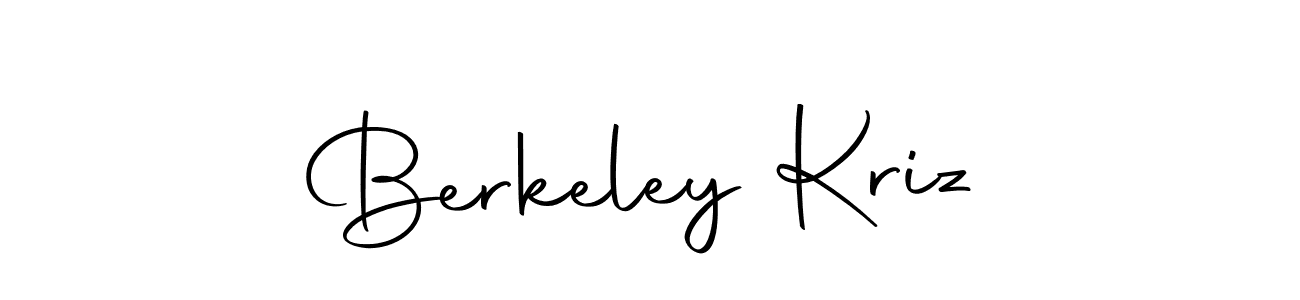 The best way (Autography-DOLnW) to make a short signature is to pick only two or three words in your name. The name Berkeley Kriz include a total of six letters. For converting this name. Berkeley Kriz signature style 10 images and pictures png