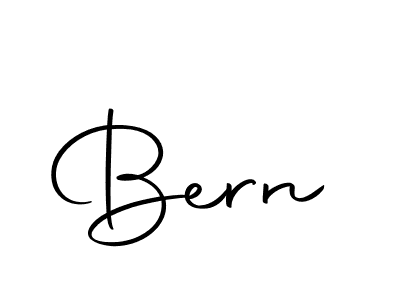 Design your own signature with our free online signature maker. With this signature software, you can create a handwritten (Autography-DOLnW) signature for name Bern. Bern signature style 10 images and pictures png