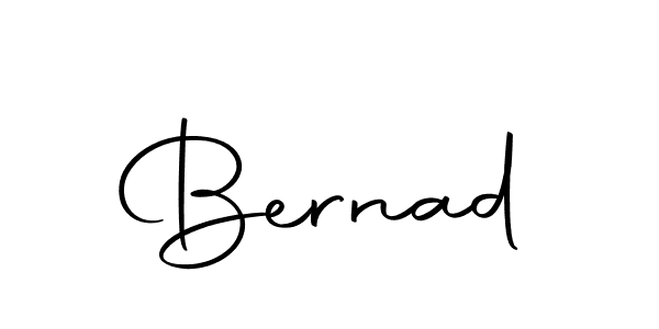 The best way (Autography-DOLnW) to make a short signature is to pick only two or three words in your name. The name Bernad include a total of six letters. For converting this name. Bernad signature style 10 images and pictures png