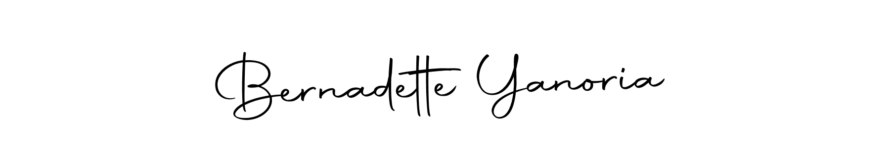 Use a signature maker to create a handwritten signature online. With this signature software, you can design (Autography-DOLnW) your own signature for name Bernadette Yanoria. Bernadette Yanoria signature style 10 images and pictures png