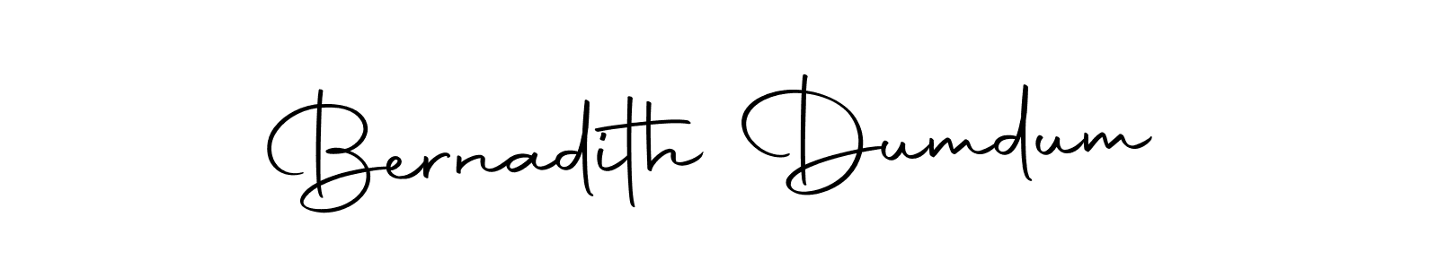 How to make Bernadith Dumdum signature? Autography-DOLnW is a professional autograph style. Create handwritten signature for Bernadith Dumdum name. Bernadith Dumdum signature style 10 images and pictures png