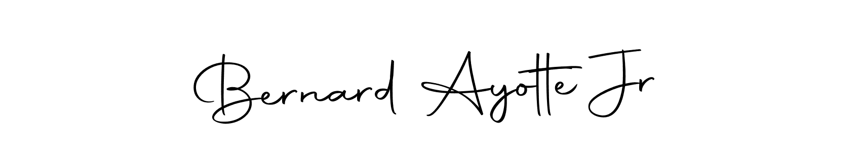 Similarly Autography-DOLnW is the best handwritten signature design. Signature creator online .You can use it as an online autograph creator for name Bernard Ayotte Jr. Bernard Ayotte Jr signature style 10 images and pictures png