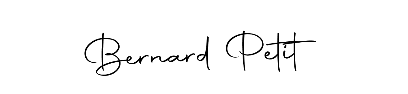 You should practise on your own different ways (Autography-DOLnW) to write your name (Bernard Petit) in signature. don't let someone else do it for you. Bernard Petit signature style 10 images and pictures png