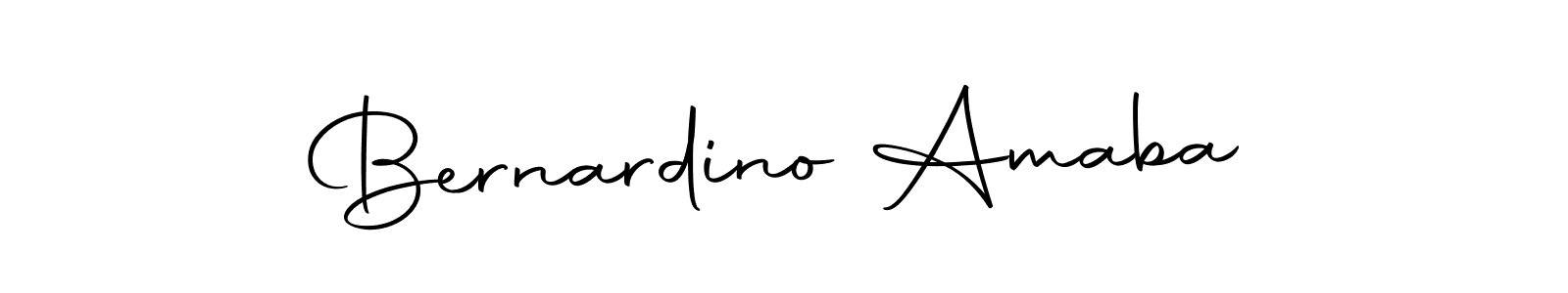 You should practise on your own different ways (Autography-DOLnW) to write your name (Bernardino Amaba) in signature. don't let someone else do it for you. Bernardino Amaba signature style 10 images and pictures png