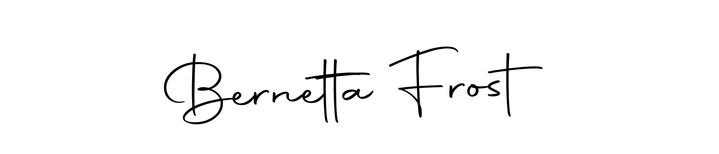 Once you've used our free online signature maker to create your best signature Autography-DOLnW style, it's time to enjoy all of the benefits that Bernetta Frost name signing documents. Bernetta Frost signature style 10 images and pictures png