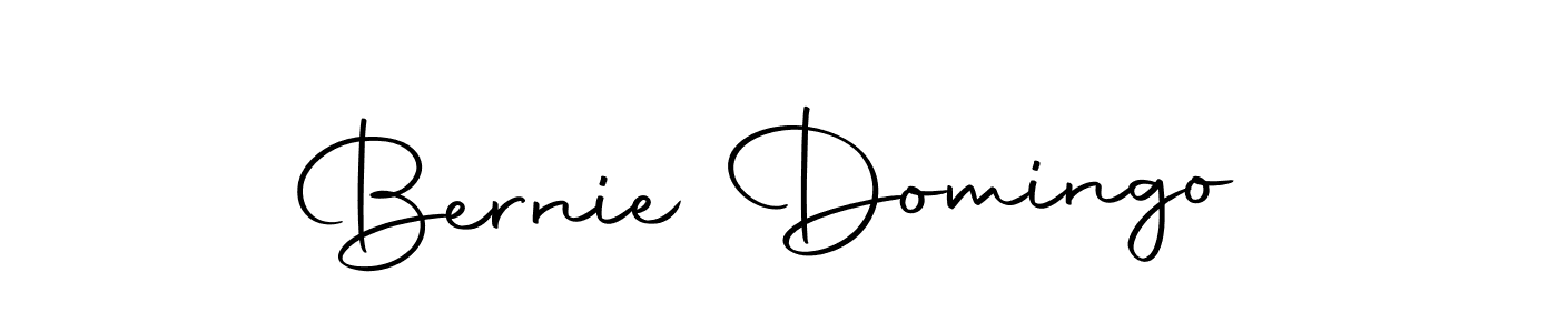 Make a beautiful signature design for name Bernie Domingo. With this signature (Autography-DOLnW) style, you can create a handwritten signature for free. Bernie Domingo signature style 10 images and pictures png