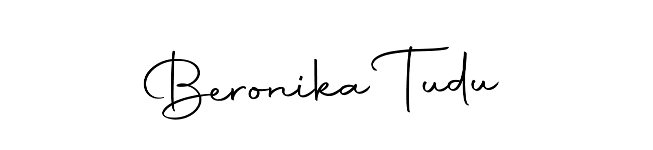 Here are the top 10 professional signature styles for the name Beronika Tudu. These are the best autograph styles you can use for your name. Beronika Tudu signature style 10 images and pictures png