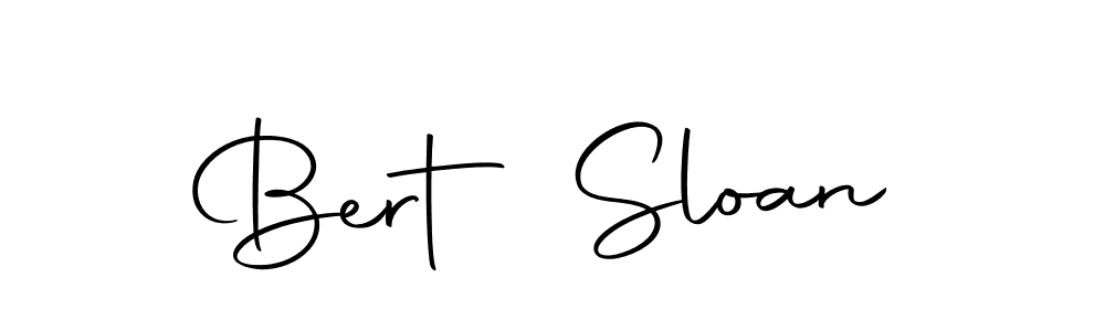 Design your own signature with our free online signature maker. With this signature software, you can create a handwritten (Autography-DOLnW) signature for name Bert Sloan. Bert Sloan signature style 10 images and pictures png