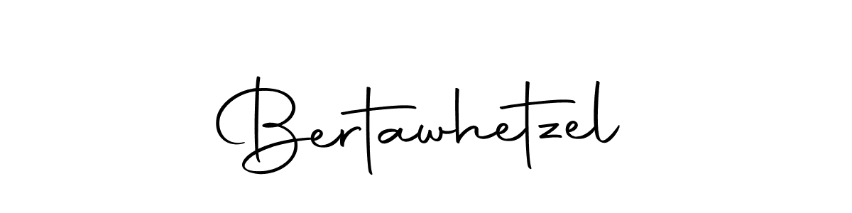 Design your own signature with our free online signature maker. With this signature software, you can create a handwritten (Autography-DOLnW) signature for name Bertawhetzel. Bertawhetzel signature style 10 images and pictures png