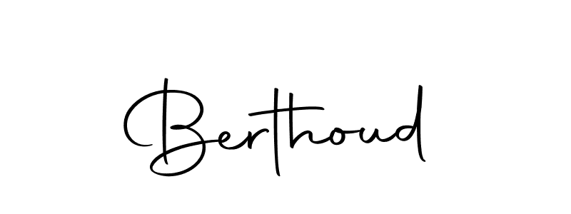 Make a beautiful signature design for name Berthoud. Use this online signature maker to create a handwritten signature for free. Berthoud signature style 10 images and pictures png