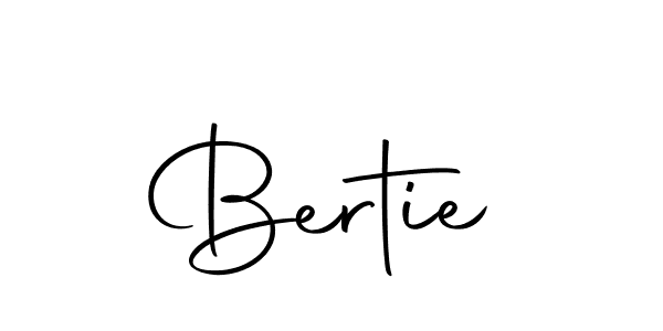 Bertie stylish signature style. Best Handwritten Sign (Autography-DOLnW) for my name. Handwritten Signature Collection Ideas for my name Bertie. Bertie signature style 10 images and pictures png