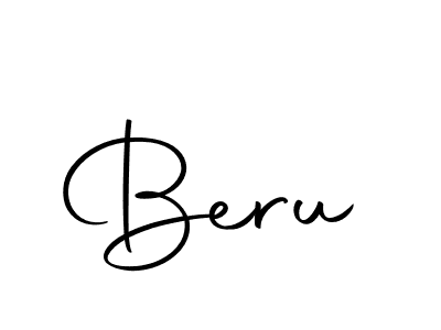 You should practise on your own different ways (Autography-DOLnW) to write your name (Beru) in signature. don't let someone else do it for you. Beru signature style 10 images and pictures png