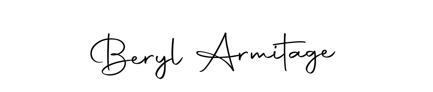 How to make Beryl Armitage signature? Autography-DOLnW is a professional autograph style. Create handwritten signature for Beryl Armitage name. Beryl Armitage signature style 10 images and pictures png