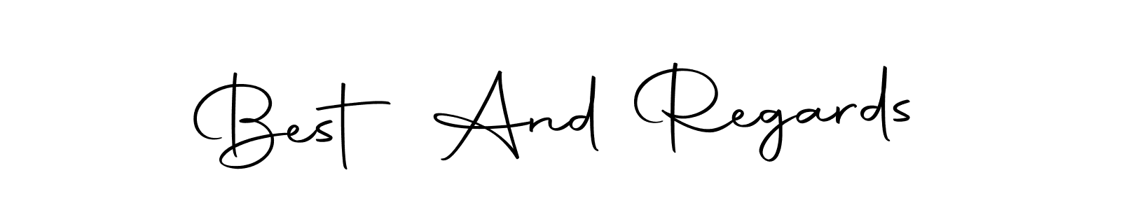 Make a beautiful signature design for name Best And Regards. With this signature (Autography-DOLnW) style, you can create a handwritten signature for free. Best And Regards signature style 10 images and pictures png