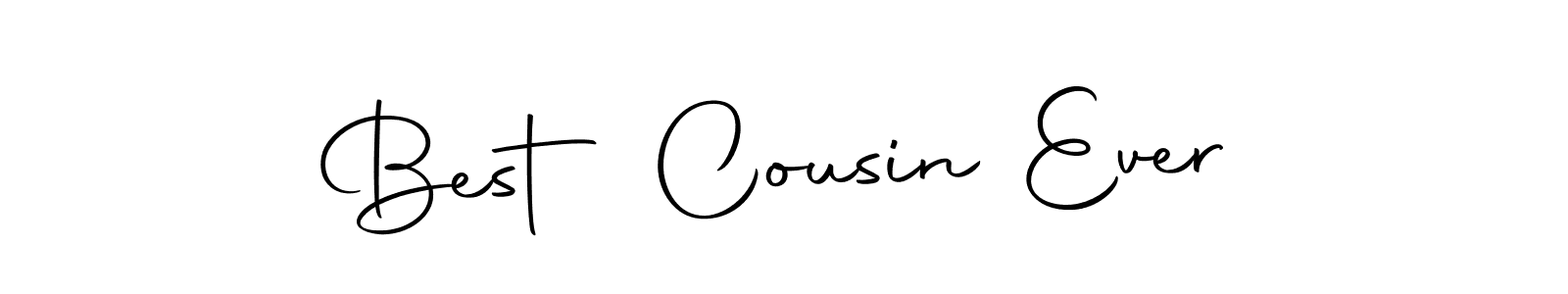 Make a beautiful signature design for name Best Cousin Ever. With this signature (Autography-DOLnW) style, you can create a handwritten signature for free. Best Cousin Ever signature style 10 images and pictures png