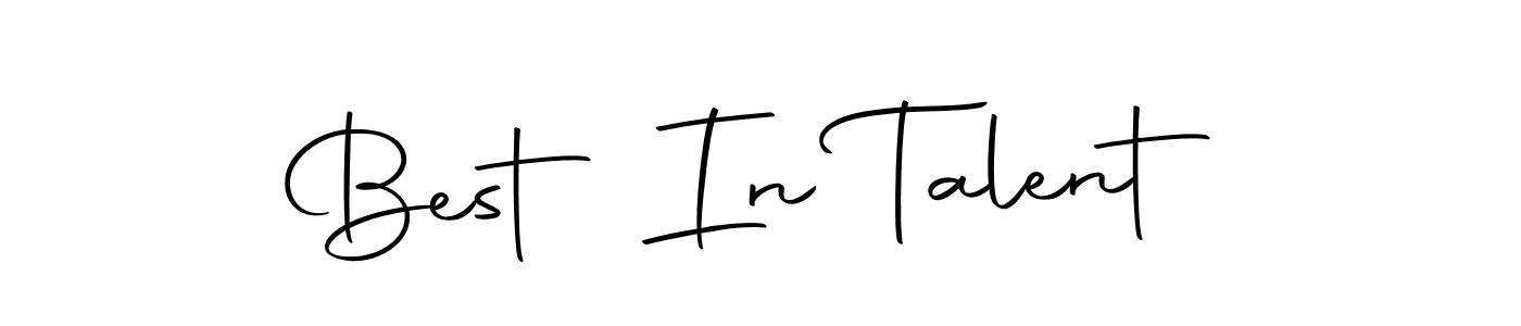 You should practise on your own different ways (Autography-DOLnW) to write your name (Best In Talent) in signature. don't let someone else do it for you. Best In Talent signature style 10 images and pictures png