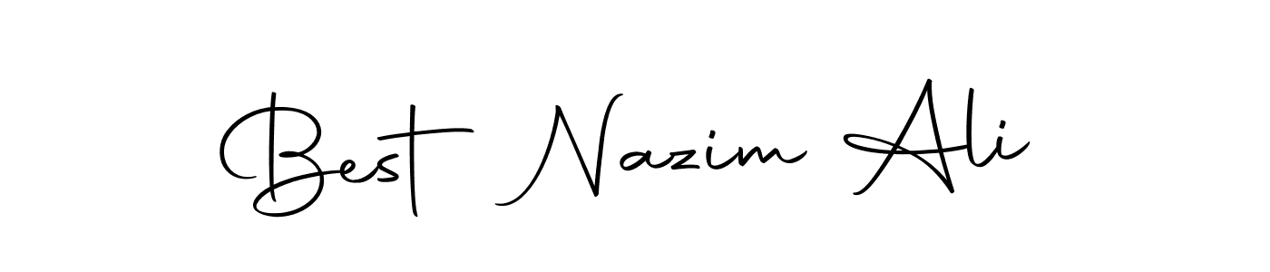 You should practise on your own different ways (Autography-DOLnW) to write your name (Best Nazim Ali) in signature. don't let someone else do it for you. Best Nazim Ali signature style 10 images and pictures png