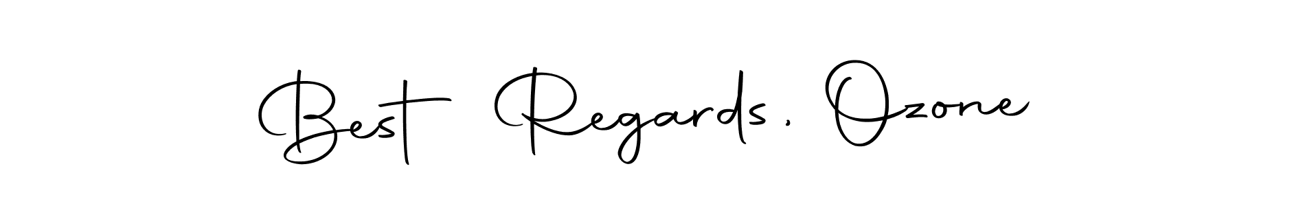 Also we have Best Regards, Ozone name is the best signature style. Create professional handwritten signature collection using Autography-DOLnW autograph style. Best Regards, Ozone signature style 10 images and pictures png