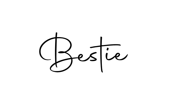 You should practise on your own different ways (Autography-DOLnW) to write your name (Bestie) in signature. don't let someone else do it for you. Bestie signature style 10 images and pictures png