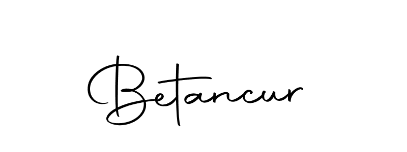 Autography-DOLnW is a professional signature style that is perfect for those who want to add a touch of class to their signature. It is also a great choice for those who want to make their signature more unique. Get Betancur name to fancy signature for free. Betancur signature style 10 images and pictures png