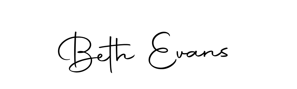 Make a beautiful signature design for name Beth Evans. With this signature (Autography-DOLnW) style, you can create a handwritten signature for free. Beth Evans signature style 10 images and pictures png