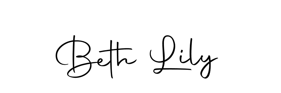 Best and Professional Signature Style for Beth Lily. Autography-DOLnW Best Signature Style Collection. Beth Lily signature style 10 images and pictures png