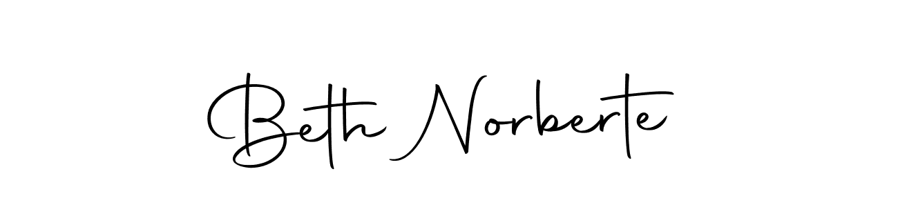 Once you've used our free online signature maker to create your best signature Autography-DOLnW style, it's time to enjoy all of the benefits that Beth Norberte name signing documents. Beth Norberte signature style 10 images and pictures png