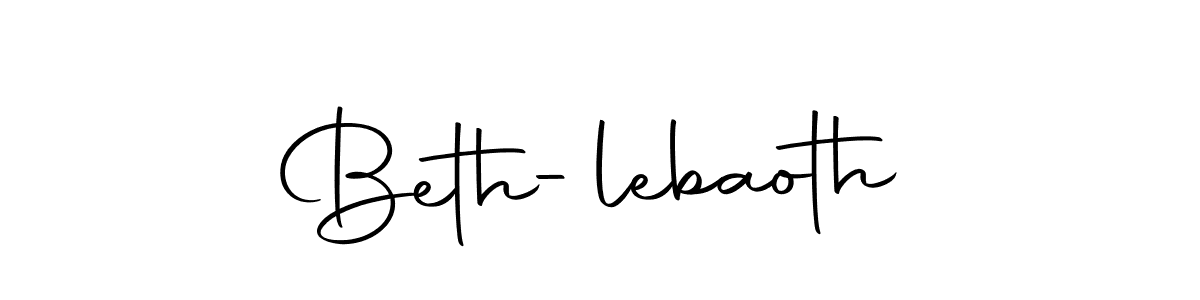 Design your own signature with our free online signature maker. With this signature software, you can create a handwritten (Autography-DOLnW) signature for name Beth-lebaoth. Beth-lebaoth signature style 10 images and pictures png