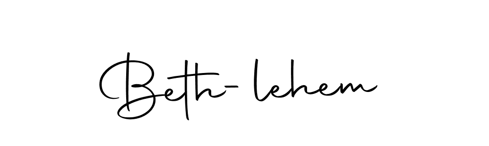 How to make Beth-lehem signature? Autography-DOLnW is a professional autograph style. Create handwritten signature for Beth-lehem name. Beth-lehem signature style 10 images and pictures png