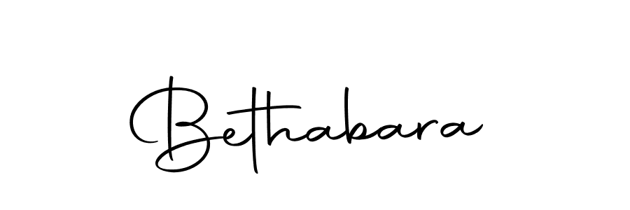 Design your own signature with our free online signature maker. With this signature software, you can create a handwritten (Autography-DOLnW) signature for name Bethabara. Bethabara signature style 10 images and pictures png