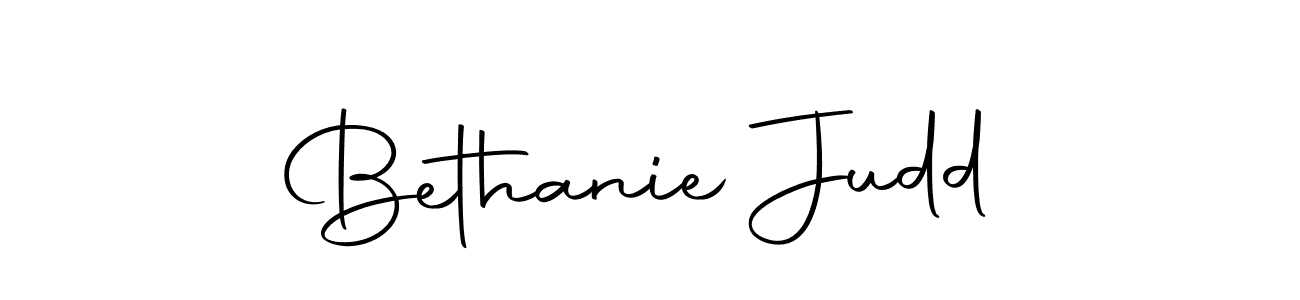Once you've used our free online signature maker to create your best signature Autography-DOLnW style, it's time to enjoy all of the benefits that Bethanie Judd name signing documents. Bethanie Judd signature style 10 images and pictures png