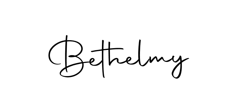 Use a signature maker to create a handwritten signature online. With this signature software, you can design (Autography-DOLnW) your own signature for name Bethelmy. Bethelmy signature style 10 images and pictures png