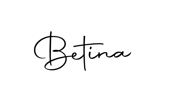 Betina stylish signature style. Best Handwritten Sign (Autography-DOLnW) for my name. Handwritten Signature Collection Ideas for my name Betina. Betina signature style 10 images and pictures png