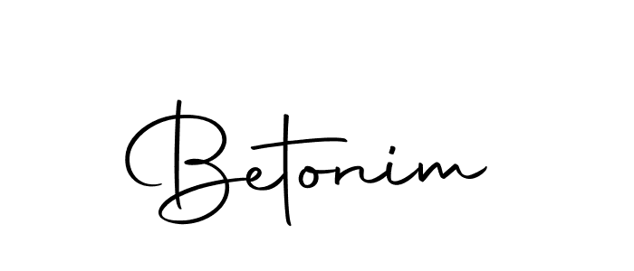 You should practise on your own different ways (Autography-DOLnW) to write your name (Betonim) in signature. don't let someone else do it for you. Betonim signature style 10 images and pictures png