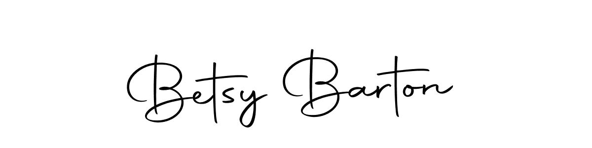 Design your own signature with our free online signature maker. With this signature software, you can create a handwritten (Autography-DOLnW) signature for name Betsy Barton. Betsy Barton signature style 10 images and pictures png