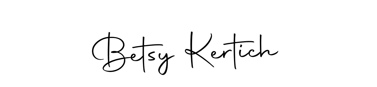 Use a signature maker to create a handwritten signature online. With this signature software, you can design (Autography-DOLnW) your own signature for name Betsy Kertich. Betsy Kertich signature style 10 images and pictures png