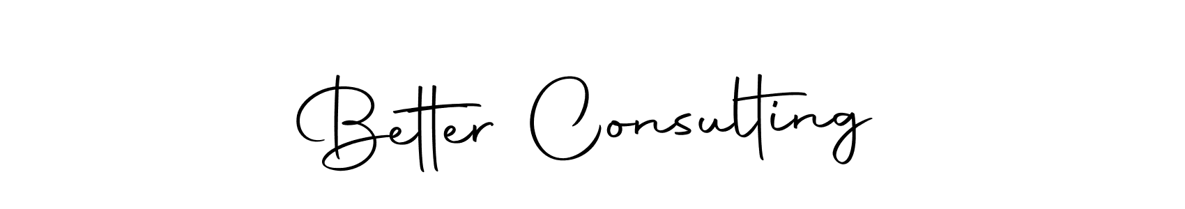 Make a beautiful signature design for name Better Consulting. Use this online signature maker to create a handwritten signature for free. Better Consulting signature style 10 images and pictures png